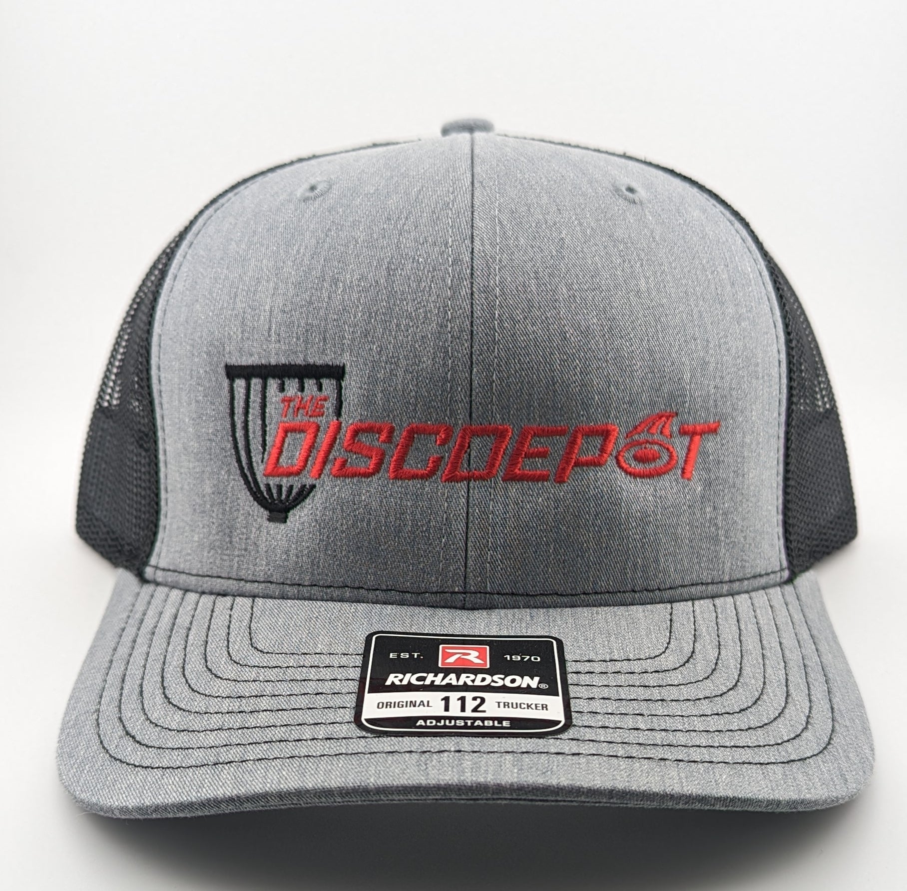 Buy black-grey-red The Disc Depot Richardson 112 Trucker Hat
