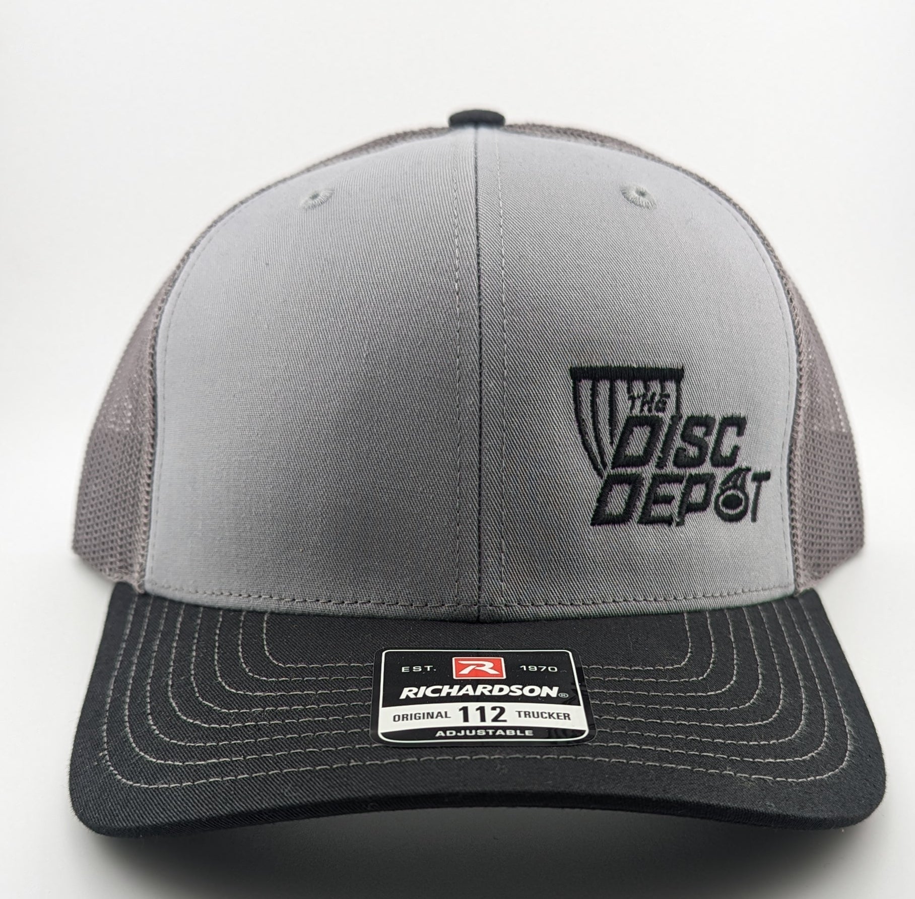 Buy dark-grey-black The Disc Depot Richardson 112 Trucker Hat