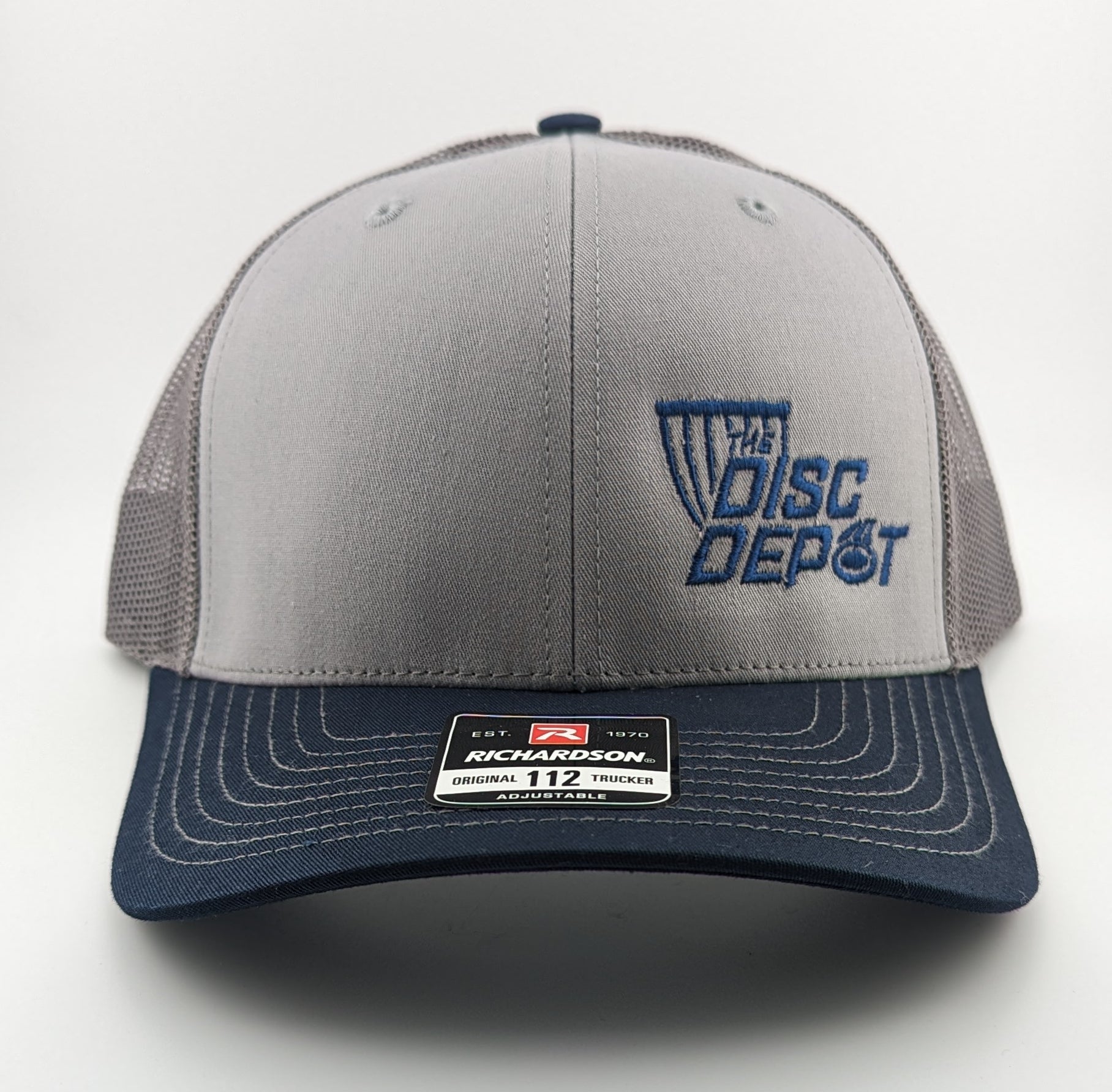 Buy dark-grey-navy The Disc Depot Richardson 112 Trucker Hat