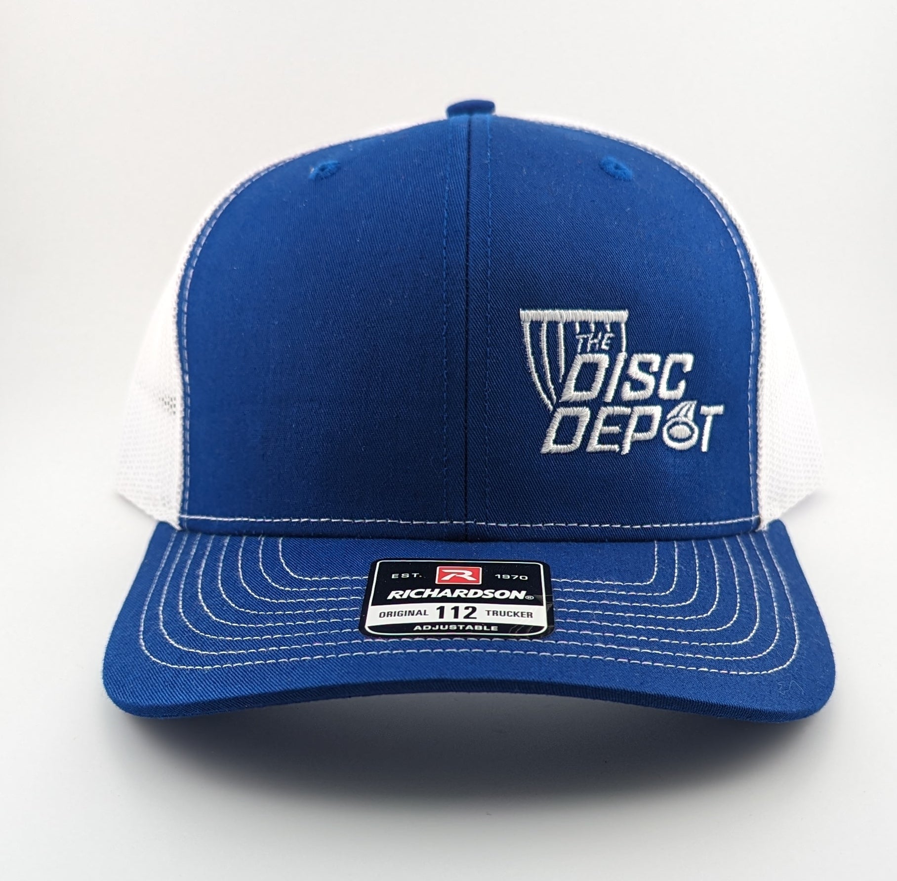 Buy white-royal-blue The Disc Depot Richardson 112 Trucker Hat