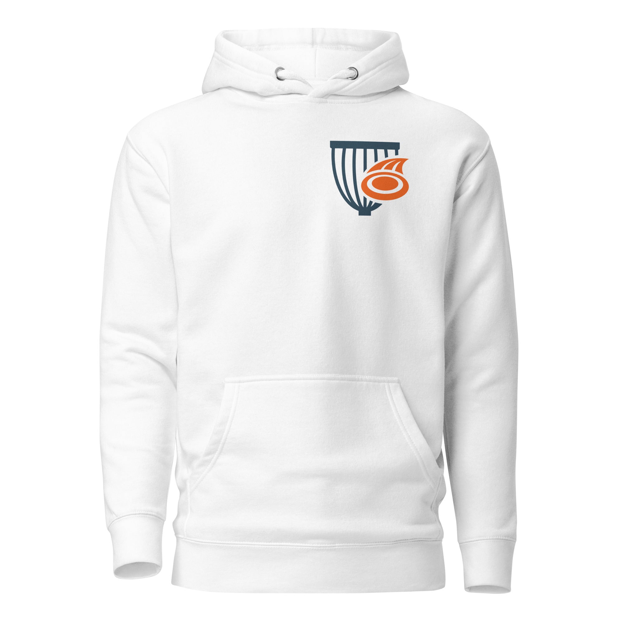 Buy white The Disc Depot Unisex Hoodie