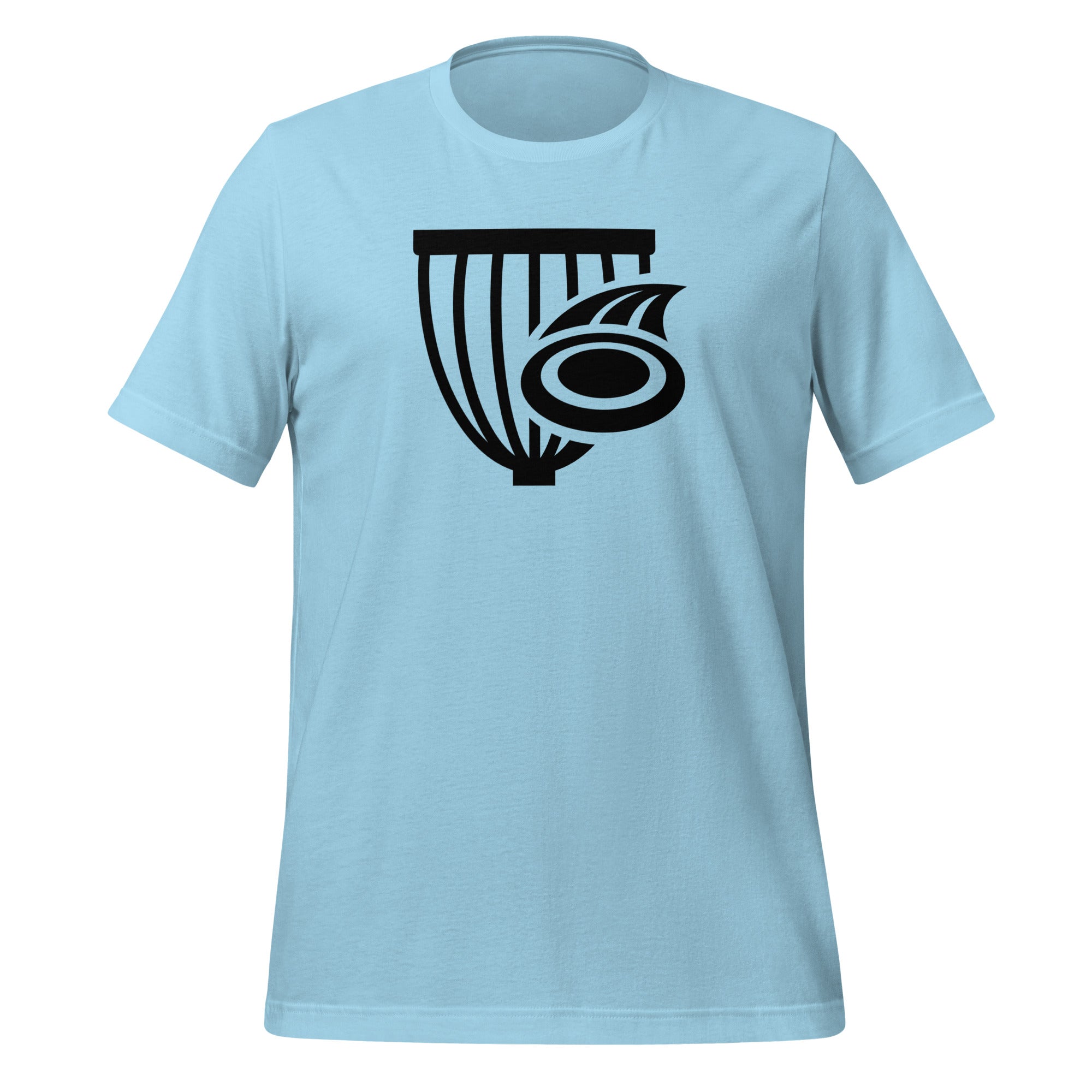 Buy ocean-blue The Disc Depot Unisex Staple T-Shirt | Bella + Canvas 3001