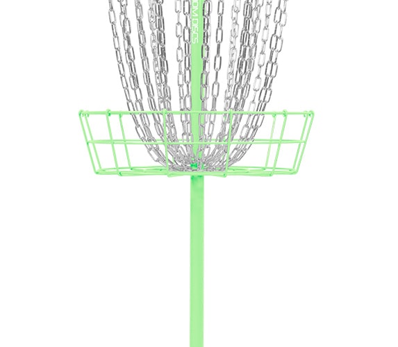 Buy lime Axiom Pro Disc Golf Basket