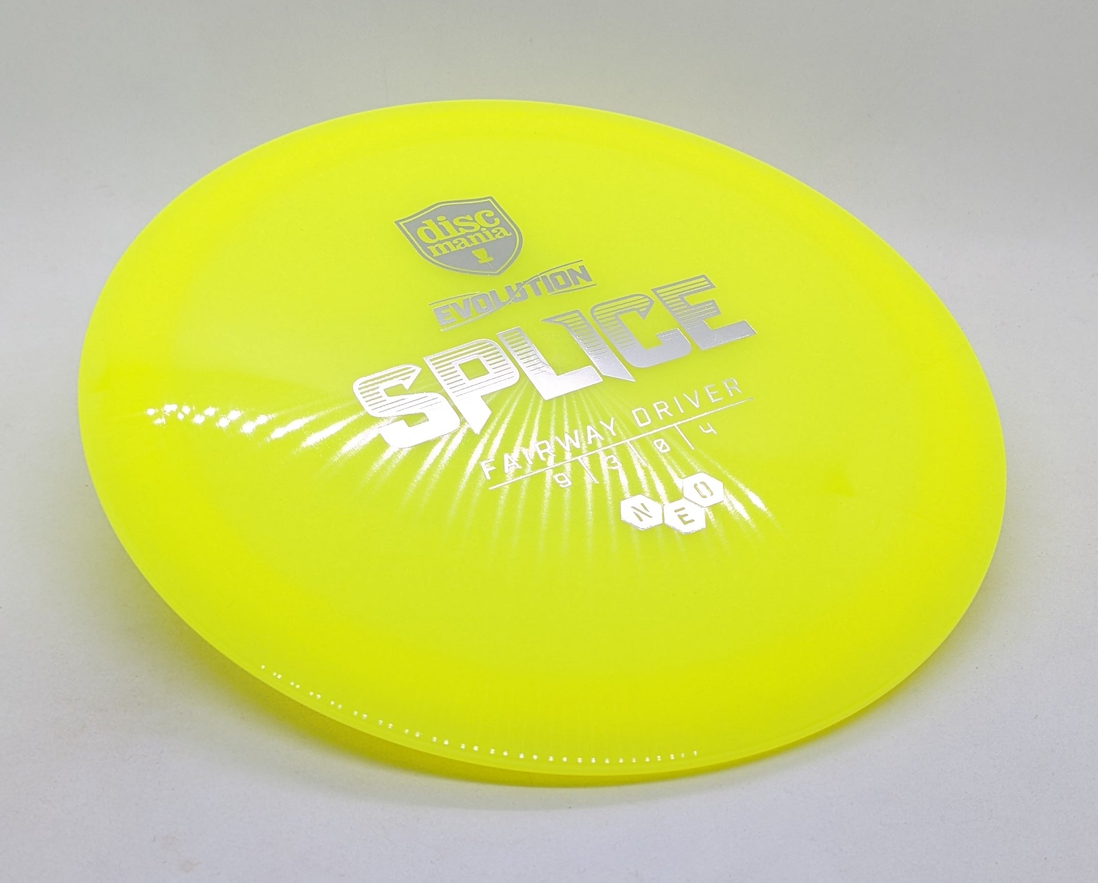 Buy yellow-silver-foil-174g Discmania Evolution Neo Splice