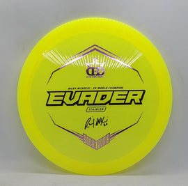 Buy yellow-purple-foil-176g Dynamic Discs Lucid Evader Ricky Wysocki Sockibomb Stamp