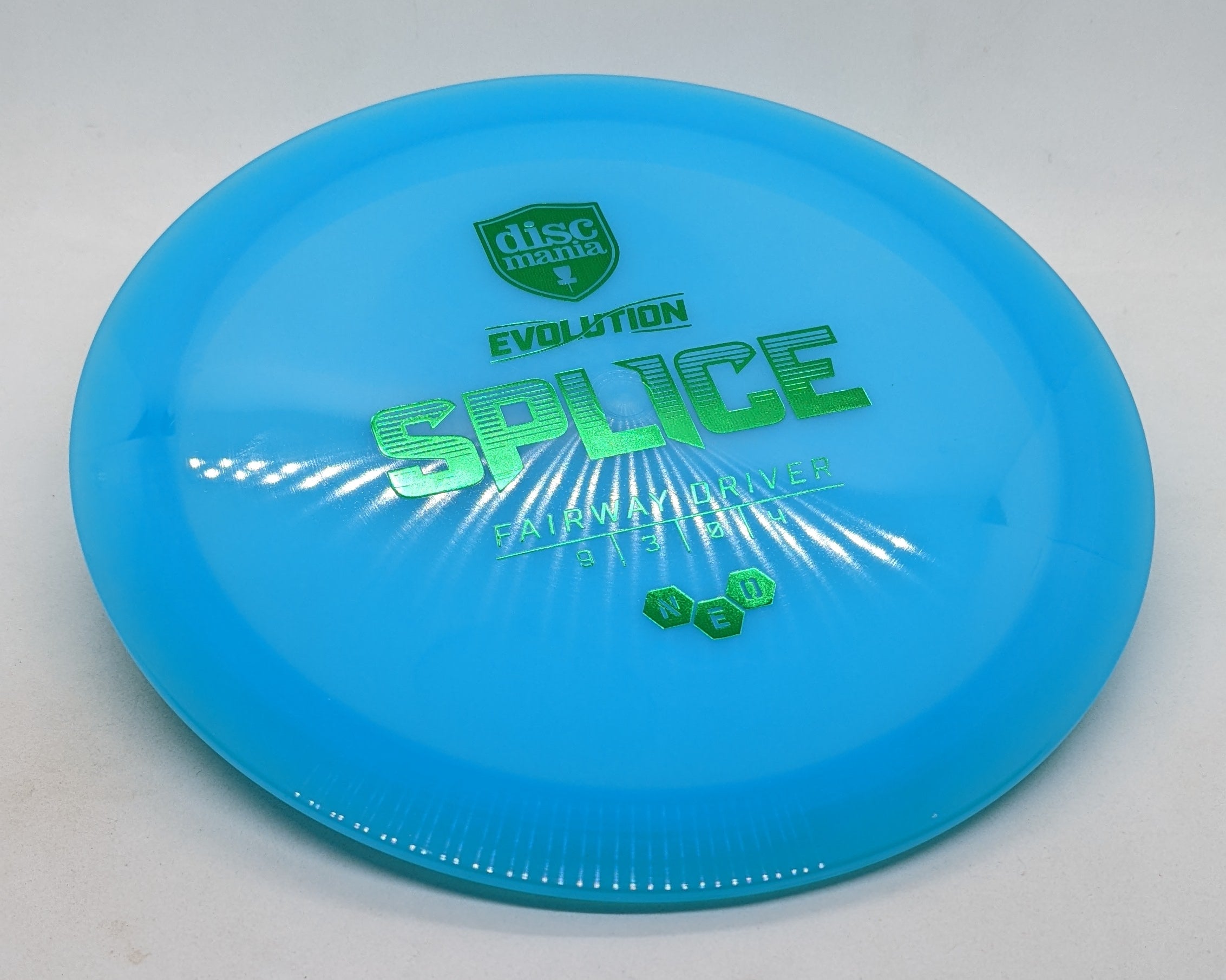 Buy blue-green-foil-169g Discmania Evolution Neo Splice
