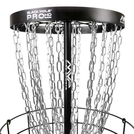 MVP Black Hole Pro HD Disc Golf Basket