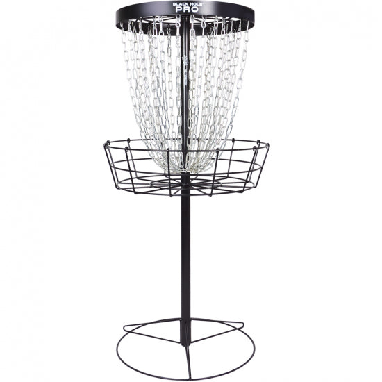 MVP Black Hole Pro Disc Golf Basket - 0