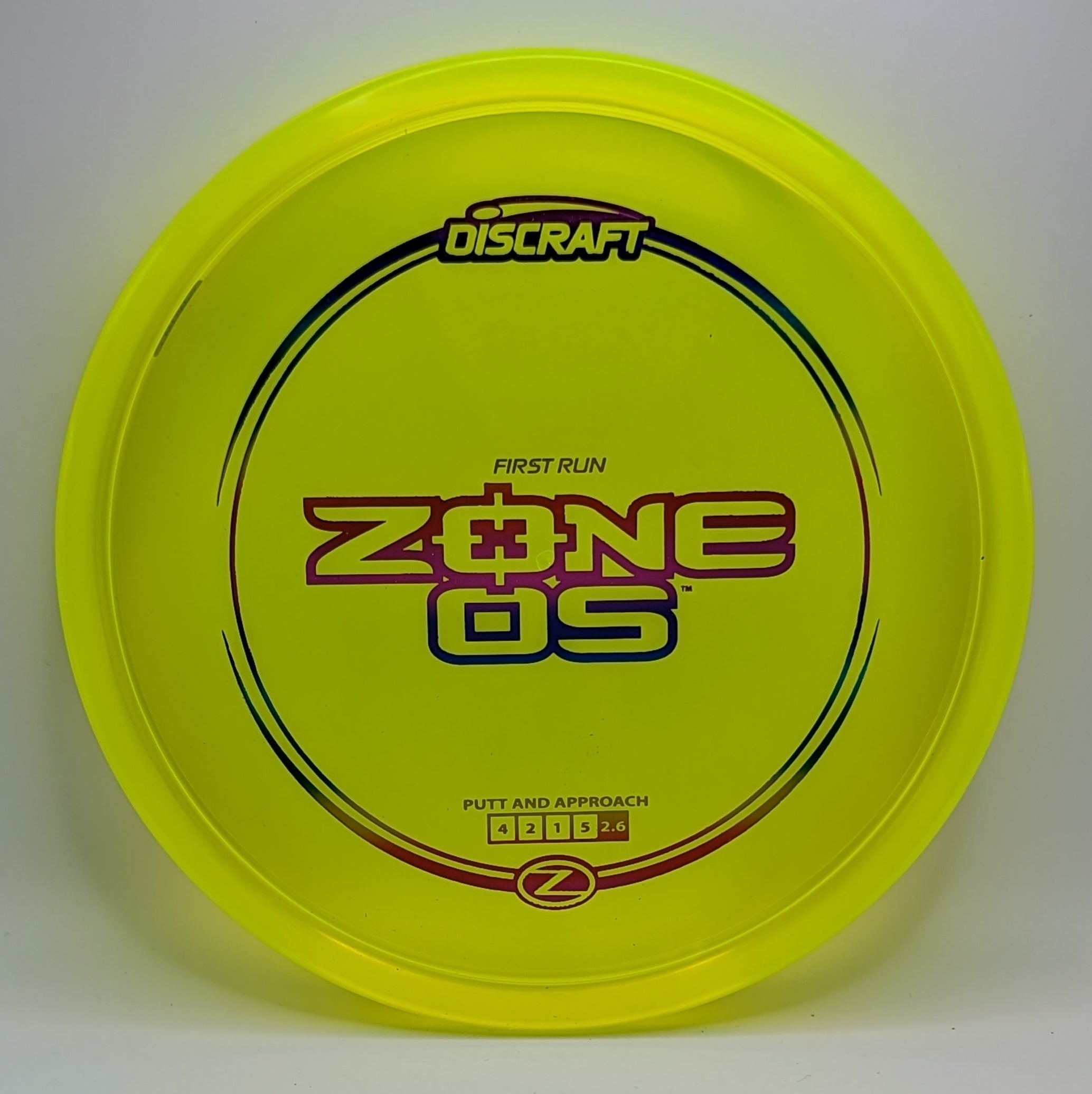 Discraft First Run Z Zone OS