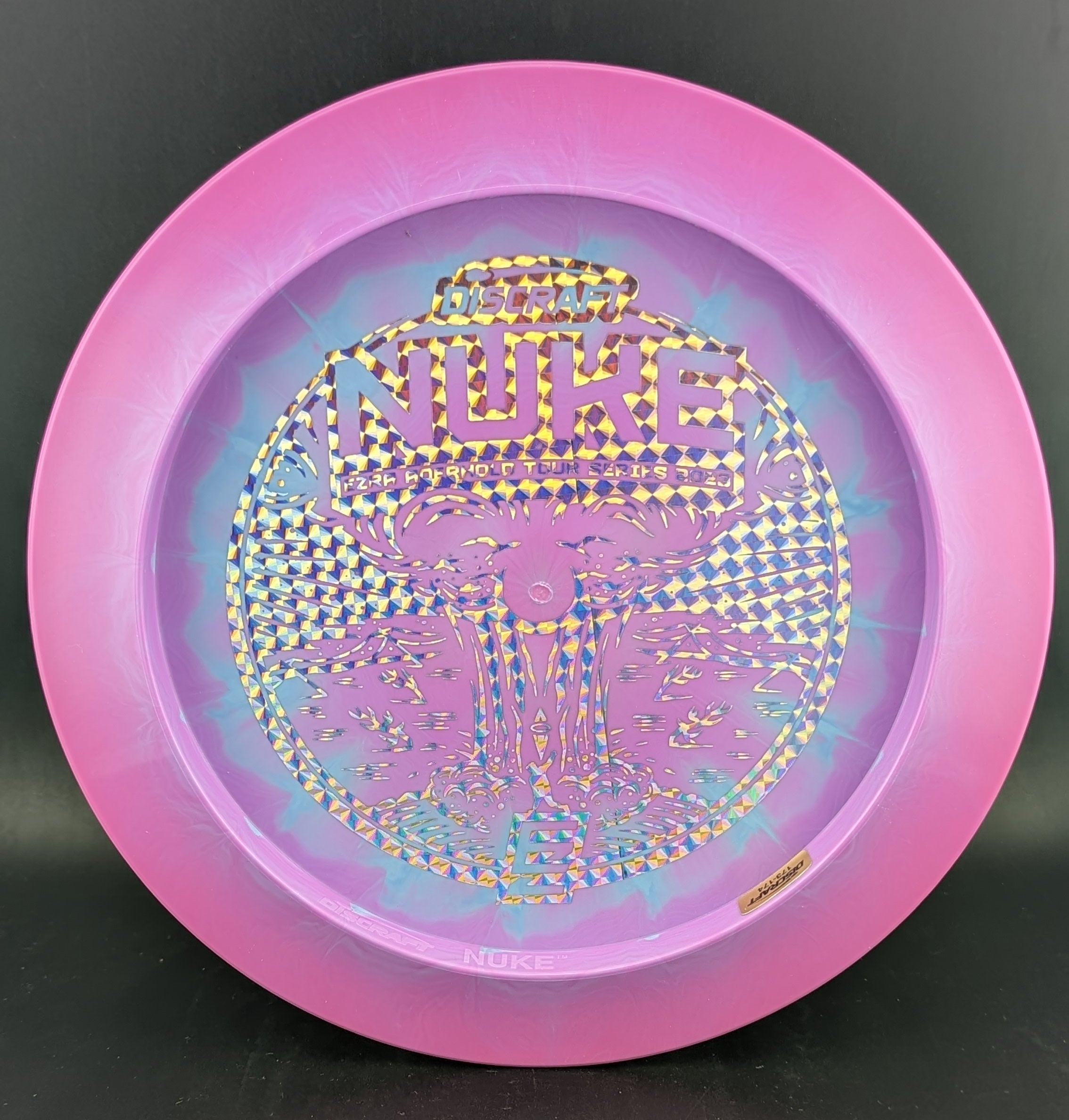 Pink/Blue | Silver Checkered Foil | 173-174g