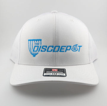 Buy all-white-carolina-blue The Disc Depot Richardson 112 Trucker Hat