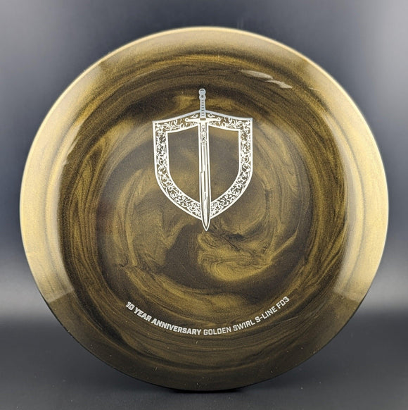 Discmania 10th Anniversary Golden Swirl S-Line FD3