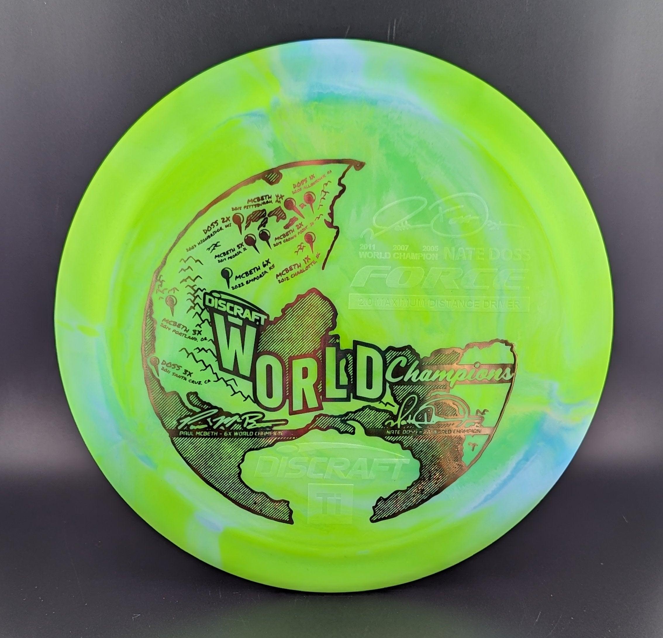 Discraft Paul McBeth & Nate Doss ESP Swirl Force