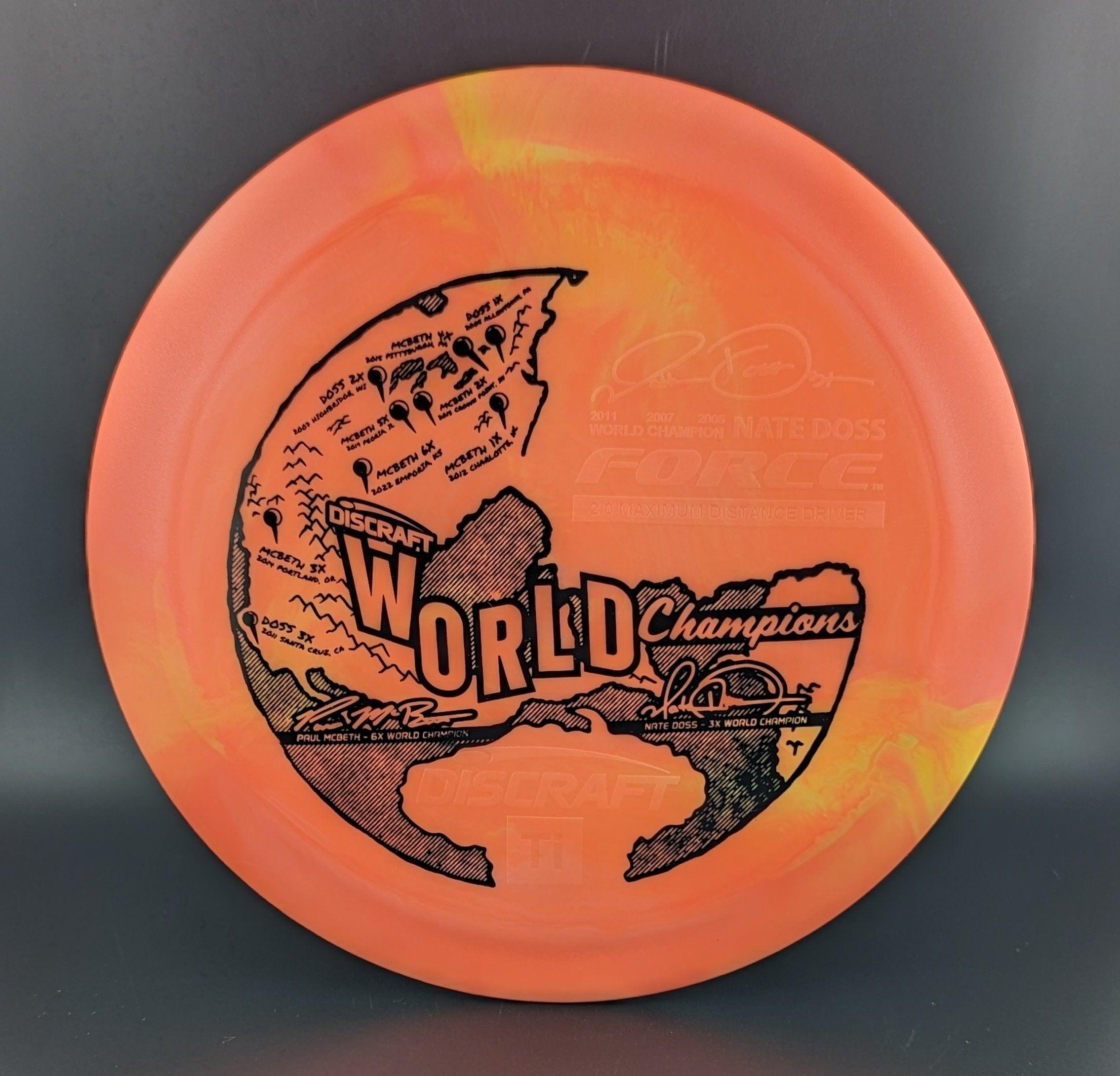 Discraft Paul McBeth & Nate Doss ESP Swirl Force