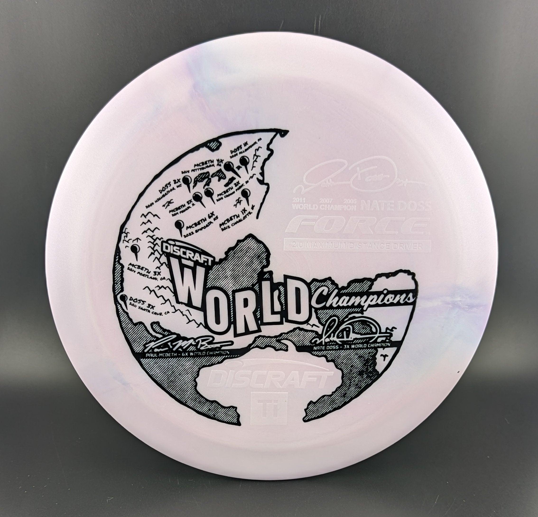 Discraft Paul McBeth & Nate Doss ESP Swirl Force