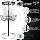 MVP Black Hole Pro Disc Golf Basket-3