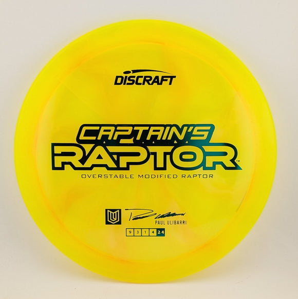Discraft Z Swirl Captain's Raptor