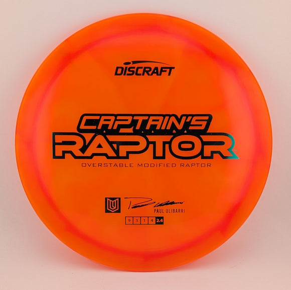 Discraft Z Swirl Captain's Raptor