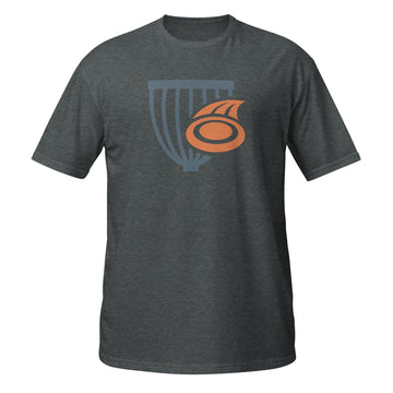 Buy dark-heather The Disc Depot Short-Sleeve Unisex T-Shirt