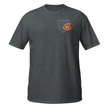 Buy dark-heather The Disc Depot Short-Sleeve Unisex T-Shirt