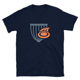 Buy navy The Disc Depot Short-Sleeve Unisex T-Shirt