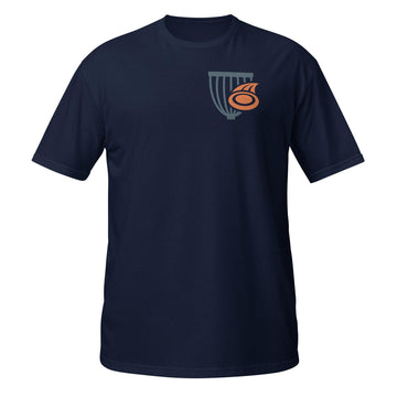 Buy navy The Disc Depot Short-Sleeve Unisex T-Shirt
