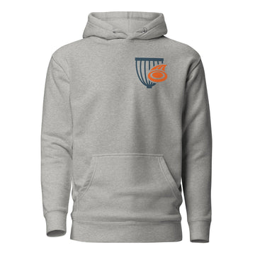Buy carbon-grey The Disc Depot Unisex Hoodie