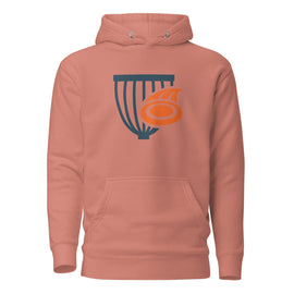 Buy dusty-rose The Disc Depot Unisex Hoodie