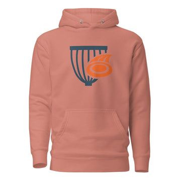 Buy dusty-rose The Disc Depot Unisex Hoodie