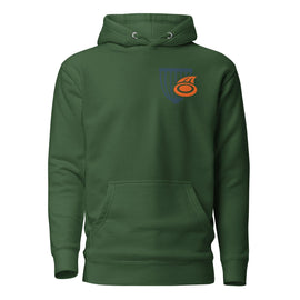 Buy forest-green The Disc Depot Unisex Hoodie