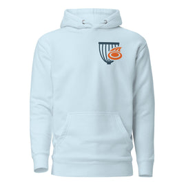 Buy sky-blue The Disc Depot Unisex Hoodie