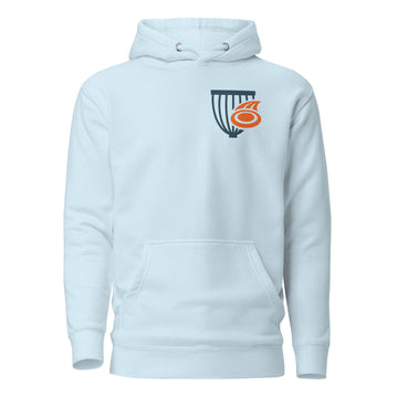 Buy sky-blue The Disc Depot Unisex Hoodie