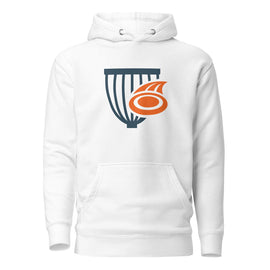 Buy white The Disc Depot Unisex Hoodie