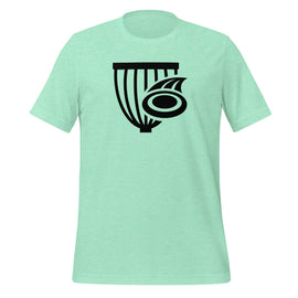 Buy heather-mint The Disc Depot Unisex Staple T-Shirt | Bella + Canvas 3001