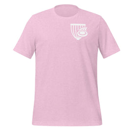 Buy heather-prism-lilac The Disc Depot Short Sleeve Unisex t-shirt