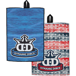 Buy blue-scratched-camo Dynamic Discs Quick Dry Towel
