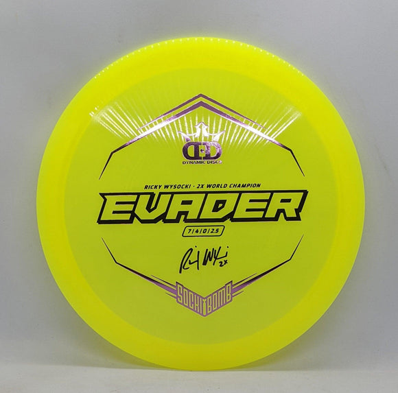 Dynamic Discs Lucid Evader Ricky Wysocki Sockibomb Stamp